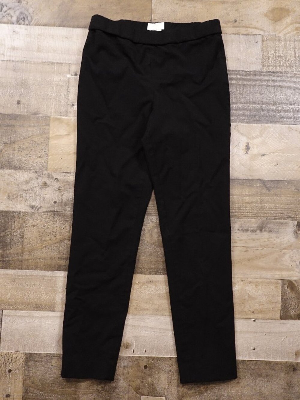 Kate Spade New York Bi-Stretch Pull-On Cigarette Ankle Pants Women's 4 Black